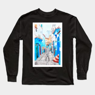 Chefchaouen, Morocco Long Sleeve T-Shirt